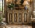 Bring timeless Southern craftsmanship into your home with this exceptional Habersham hand-painted cabinet, artisan signed...