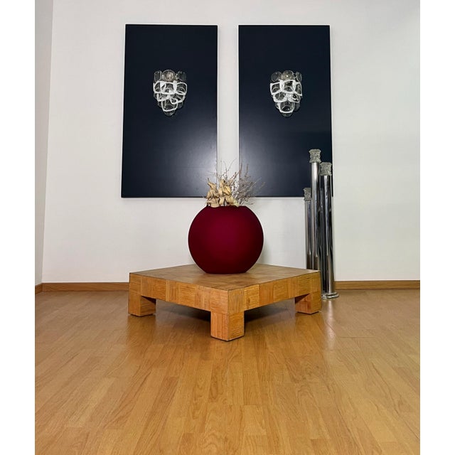 Vintage Italian Murano Glass Crostoli Wall Lights, 1990s, Set of 2 For Sale - Image 4 of 16