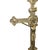 Late 20th Century Goldscheider of Vienna Crucifix on Stand, Gilt Brass, Italy, Late 20th Century For Sale - Image 5 of 9