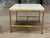 Pair Paul McCobb Brass Frame Side/End Table Travertine Top, 1960 For Sale - Image 9 of 9