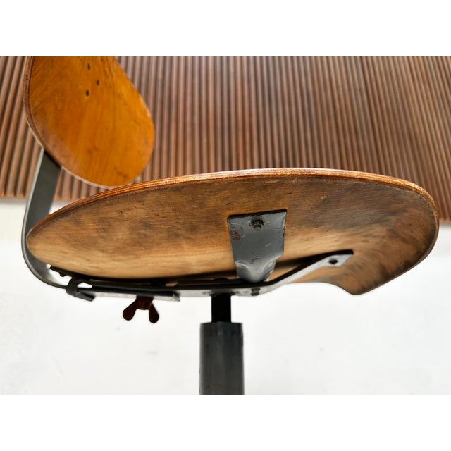 Industrial Architect's Workshop Chair, Germany, 1930s For Sale - Image 11 of 18