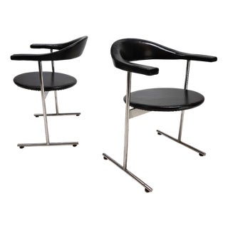 Set of Airport 037 Chairs by Geoffrey Harcourt for Kaufeld, 1960s For Sale
