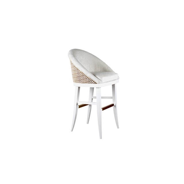 Not Yet Made - Made To Order Kim Bar Chair by Ottiu For Sale - Image 5 of 8