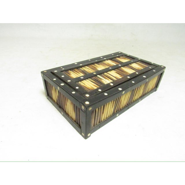 Antique Anglo Indian Porcupine Quill Pencil Box For Sale In San Francisco - Image 6 of 12