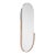 Dante Stainless Steel Rose Gold Capsule Mirror For Sale