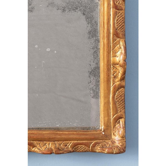 French Louis XV Gilt Gesso Mirror, 1750 For Sale - Image 3 of 8