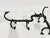 Mod Dragon Andirons in Wrought Iron, 1940s, Set of 2 For Sale - Image 4 of 18