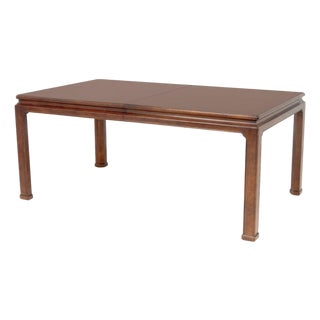 Henredon Mahogany and Elm Extending Dining Table For Sale
