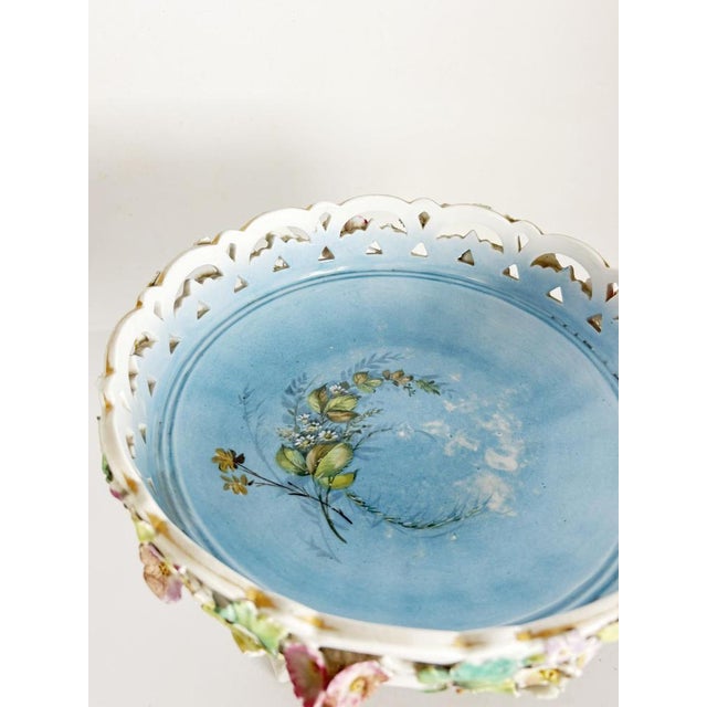 19th Century Porcelain Fruit Bowl, Germany For Sale - Image 6 of 15