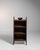 1910-1919 France Weathered Dark Oak Open Oak Bookshelf For Sale - Image 4 of 10