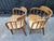 1980s 1980s Vintage Arts & Crafts Windsor Oak Wood Chairs- a Pair For Sale - Image 5 of 18