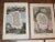 Set of five (5) imperial folio sized engraved pictorial maps from mid-19th century of departments (counties/provinces) of...