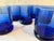 Glass 1990s Set of 6 Vintage Anchor Hocking Essex Cobalt Blue Lowball Glasses For Sale - Image 7 of 12
