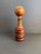 Mid-Century Modern Vintage Italian Leather Wrapped Decanter Mid Century Modern Made in Italy 14" For Sale - Image 3 of 12