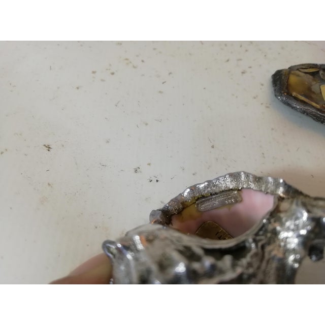 1960s Silver-Plated Shells by Federico Buccellati, Italy, 1940s, Set of 4 For Sale - Image 5 of 13