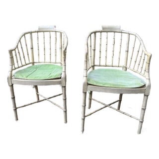 1960s Pair of Baker Chairs For Sale