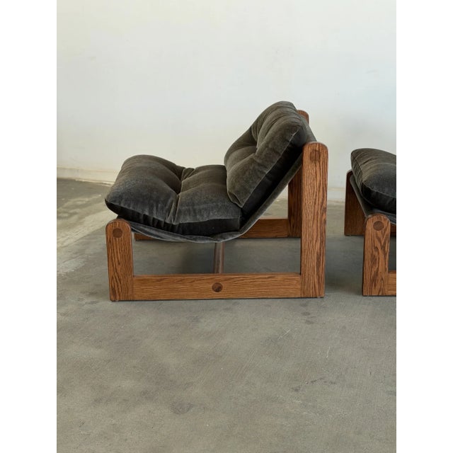 Made to Order Fionda Lounge Chairs - Pair For Sale - Image 13 of 18