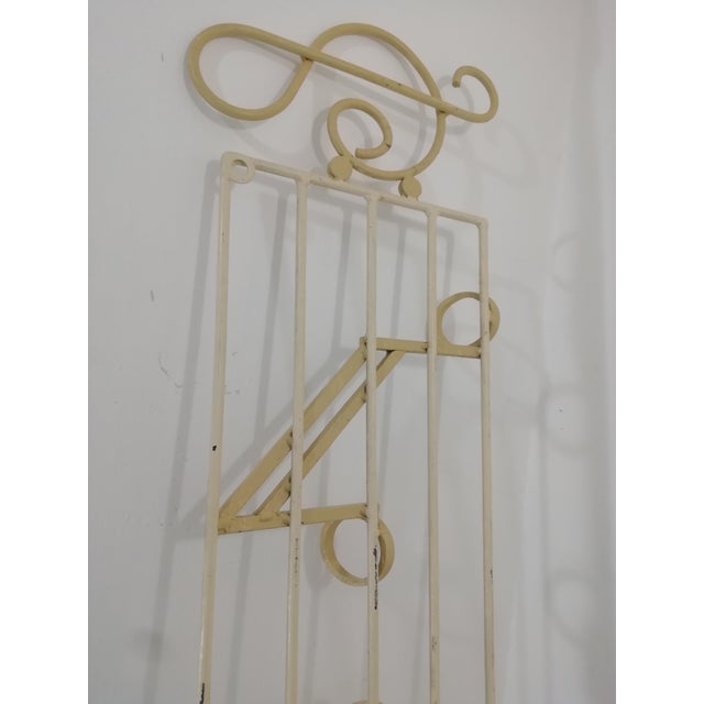 Wall Coat Rack with Musical Notes and Sheet Music, Italy, 1950s For Sale - Image 6 of 11