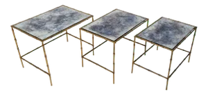 1960s Maison Bagues Nesting Table - Set of 3