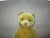 1950s Vintage German Herman Golden Mohair & Straw With Glass Eyes Teddy Bear For Sale - Image 5 of 10