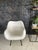 20th Century Modernism Matte White RM58 Armchair by Vzór for Roman Modzelewski For Sale - Image 14 of 18