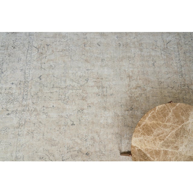 Exquisite Rugs Tuscany Handmade New Zealand Wool & Bamboo Silk Light Beige Rug-12'X15' For Sale In Los Angeles - Image 6 of 8