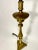 Pair 18th Century Bronze Altar Sticks as Floor Lamps For Sale - Image 9 of 10