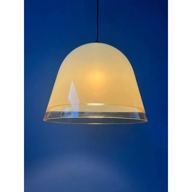 Space Age Pendant Lamp by Franco Bresciani, 1970s For Sale - Image 3 of 11