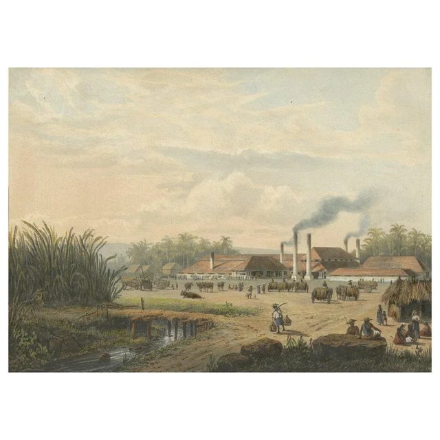 View of the sugar factory in Pangka Pangka sugar factory (Tegal residence, Java, Indonesia) Original title in Dutch:...