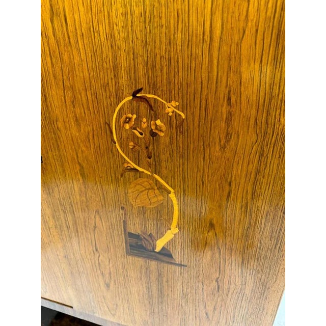 Mid-Century Swedish Wooden Cabinet, 1940s For Sale - Image 4 of 8