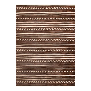 Nazmiyal Collection Large Geometric Contemporary Kilim Area Rug For Sale