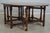 Vintage English Oak Gate Leg Drop Leaf Dining Table For Sale - Image 4 of 17