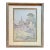 Walter Shirlaw (Scottish-American 1838 – 1909) Antique 19th Century Mixed Media Watercolor Painting and Pencil Drawing of a Country Landscape For Sale