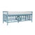 Not Yet Made - Made To Order Luna Bench - Pool Blue For Sale - Image 5 of 7