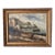 Framed Oil on Canvas Seascape Scene, Late 19th Century For Sale