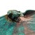 Joy Imai Studio Ceramic Frog Bowl in Iridescent Copper and Green, 11" For Sale In San Francisco - Image 6 of 9