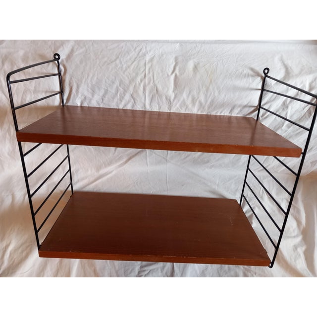 Mid-Century Modern Wall Shelf by Nisse and Kajsa Strinning, 1960s For Sale - Image 3 of 8