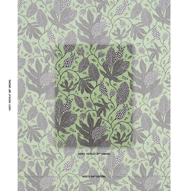 Marian McEvoy was inspired by a walk through the Majorelle Garden in Marrakesh when she created Polka Dot Jungle, a leafy,...