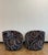 Blue 1980s Pair of Nautilus Swivel Chairs by Vladimir Kagan for Directional For Sale - Image 8 of 15