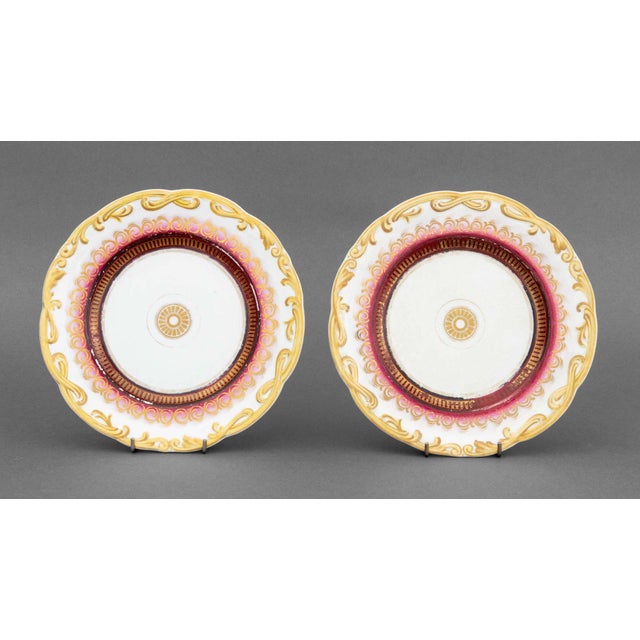 Limoges, France Limoges Porcelain Plates, 6 For Sale - Image 4 of 8