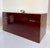 Mid-19th Century English Mahogany Tea Caddy Chest With Glass Mixing Bowl For Sale - Image 11 of 15