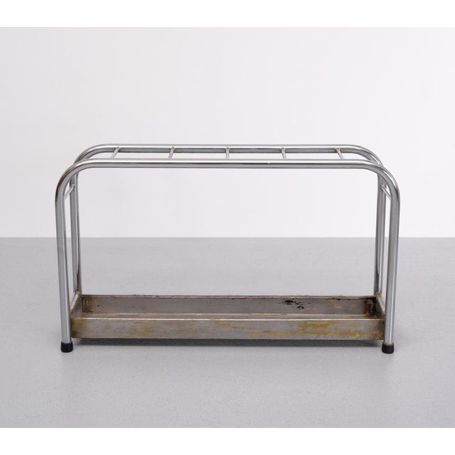 Gispen Bauhaus Umbrella Stand from Gispen, Holland, 1950s For Sale - Image 4 of 9