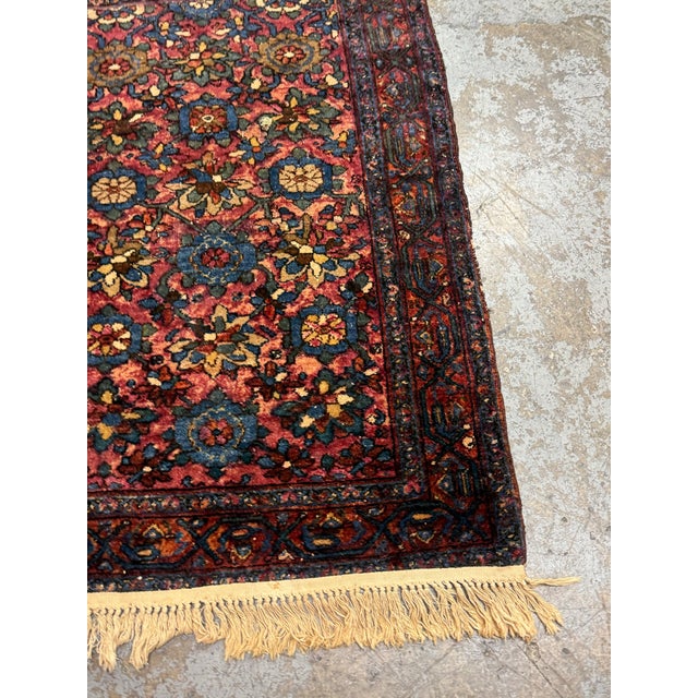 3ft 2in X 5ft Vintage Wool Persian Area Rug For Sale - Image 12 of 12