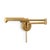 Regina Andrew Noble Swing Arm Task Sconce, Natural Brass For Sale In Detroit - Image 6 of 6