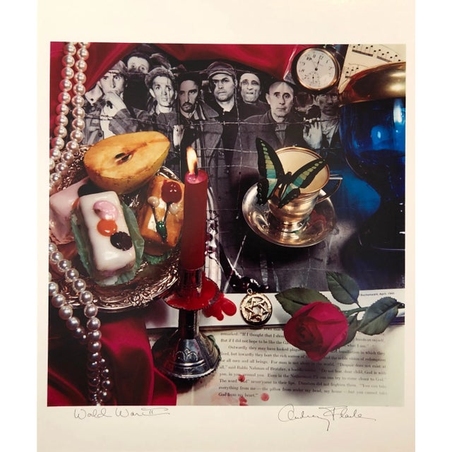 Photorealism Audrey Flack, Pop Art Vintage Color Photograph Dye Transfer Print Audrey Flack Judaica Photo, 1984 For Sale - Image 3 of 11