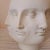 Ceramic Modern Abstract Multi Face Unglazed Vitruvian Pottery Head Vase Fornasetti Alder Style For Sale - Image 7 of 7