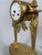 Empire period portico clock with Egyptian motifs, gilt bronze, circa 1800, 19th century For Sale - Image 6 of 9