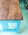 Blue Very Long Vintage French Wooden Cloister Table For Sale - Image 8 of 11
