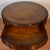1900s Vanleigh Co. Ny English Chippendale Mahogany & Leather Top Round Center Table / Hall Table For Sale - Image 9 of 17