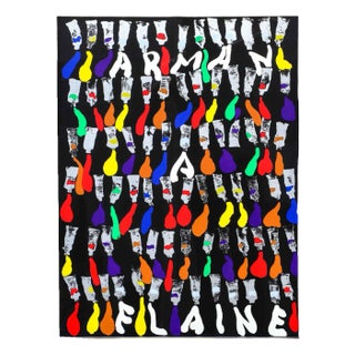 Pierre Fernandez Arman, Arman a Flaine, 1981, Screenprint For Sale